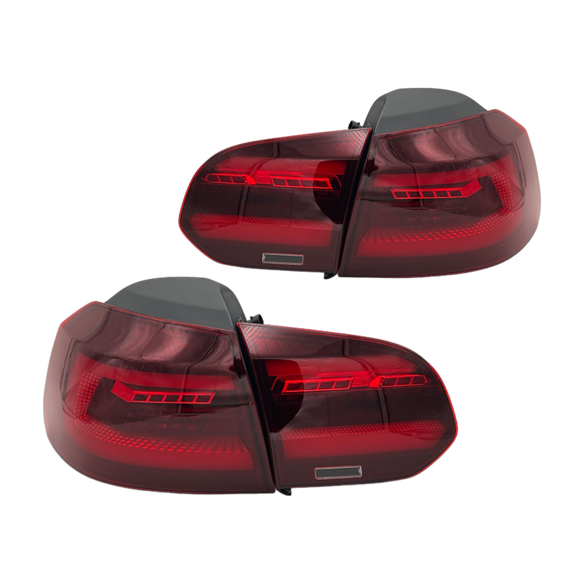 Voll-LED Rücklicht passend für VW Golf VI 2008-2014 Upgrade Golf VIII Style mit dynamischem Blinker