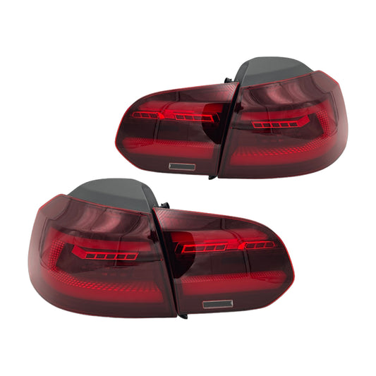 Voll-LED Rücklicht passend für VW Golf VI 2008-2014 Upgrade Golf VIII Style mit dynamischem Blinker