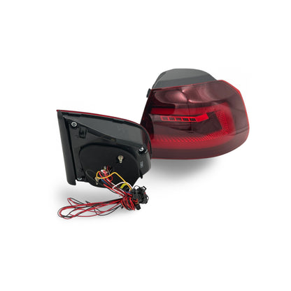 Voll-LED Rücklicht passend für VW Golf VI 2008-2014 Upgrade Golf VIII Style mit dynamischem Blinker
