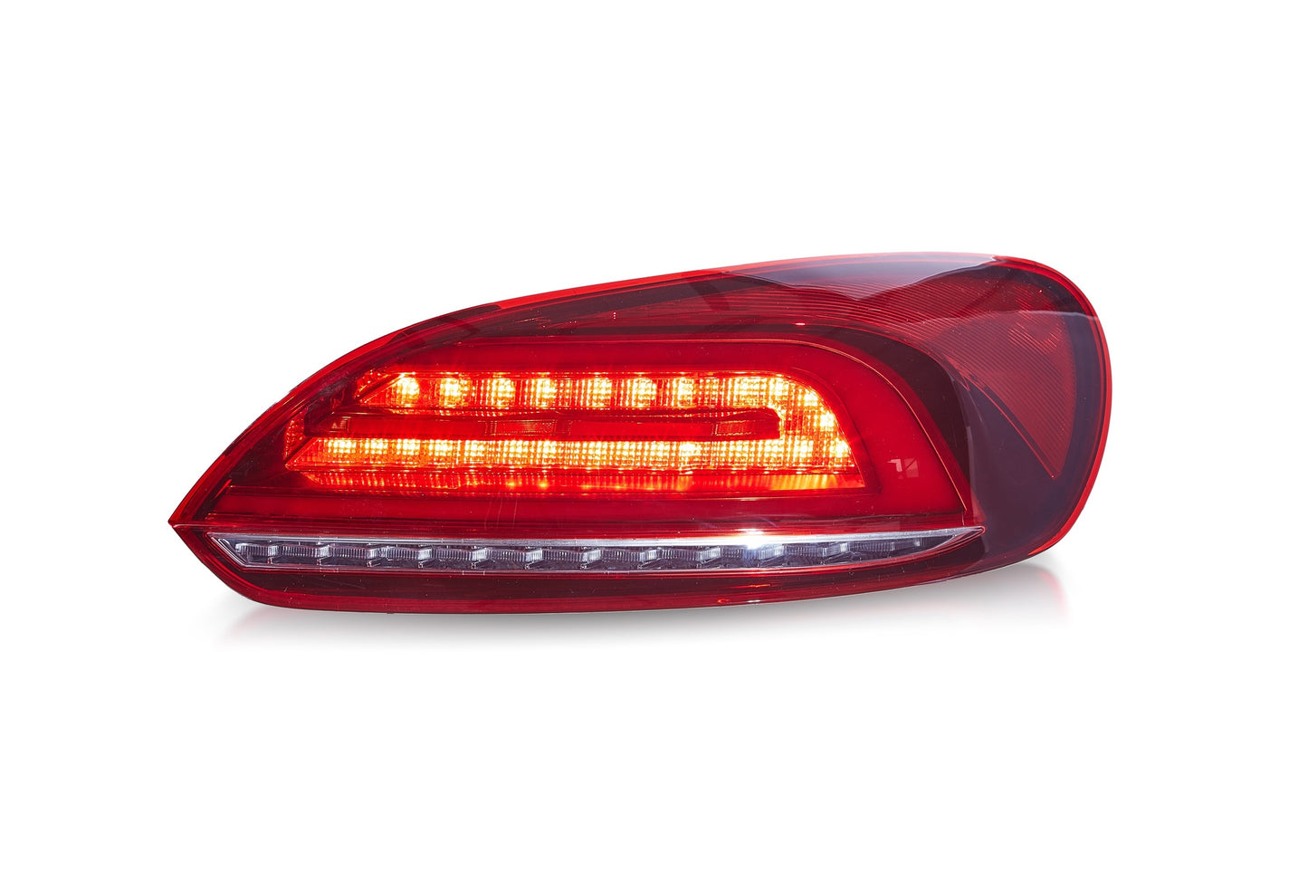 Voll-LED Dynamische Rote Rücklichter passend für VW Scirocco 2008-2014
