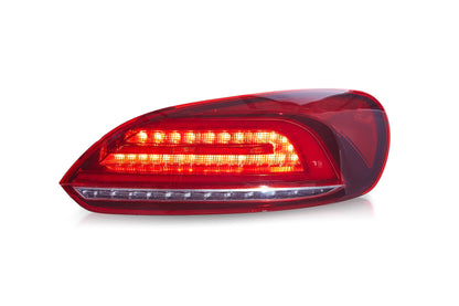 Voll-LED Dynamische Rote Rücklichter passend für VW Scirocco 2008-2014