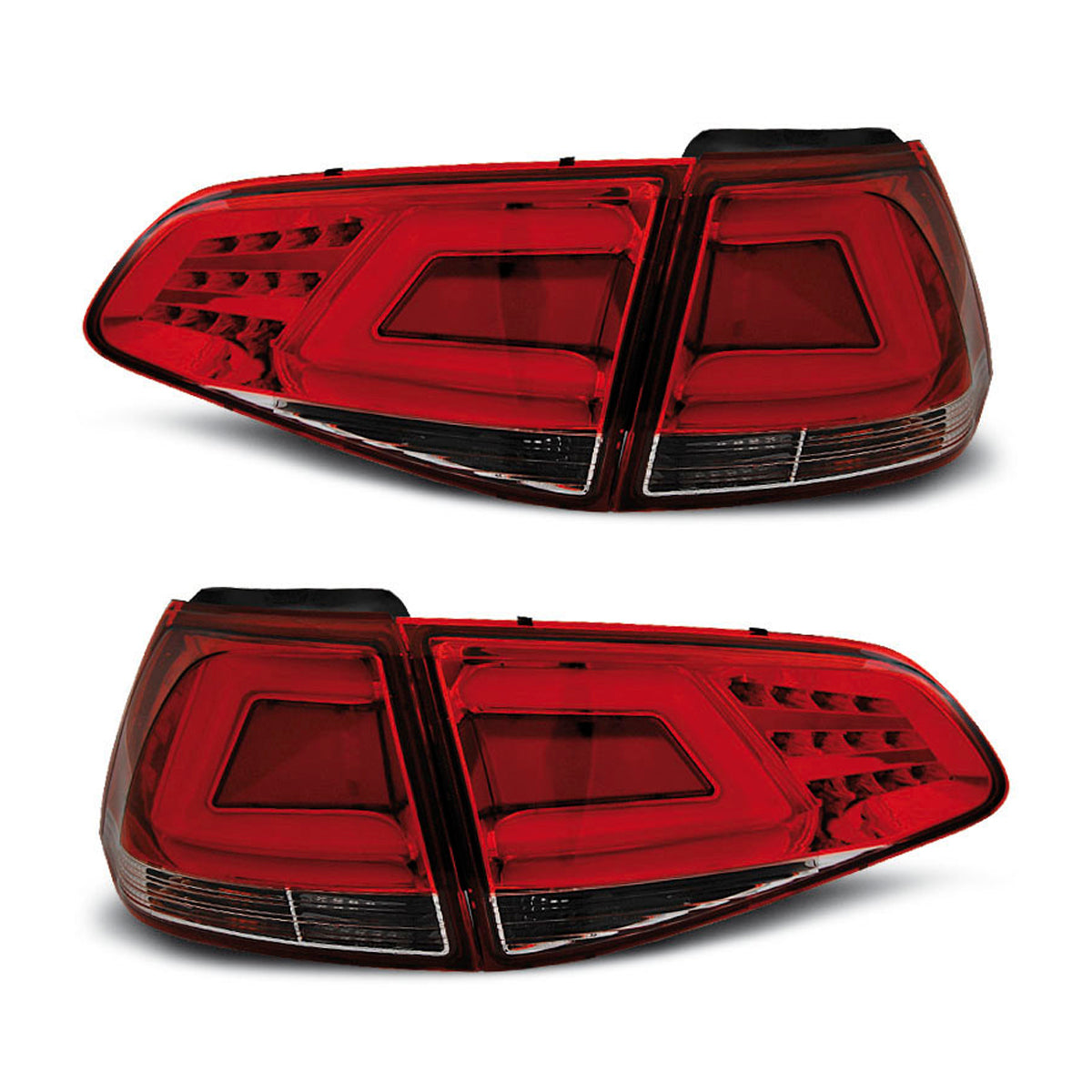 LED BAR Rücklichter Rot Weiß passend für VW Golf 7 13-17