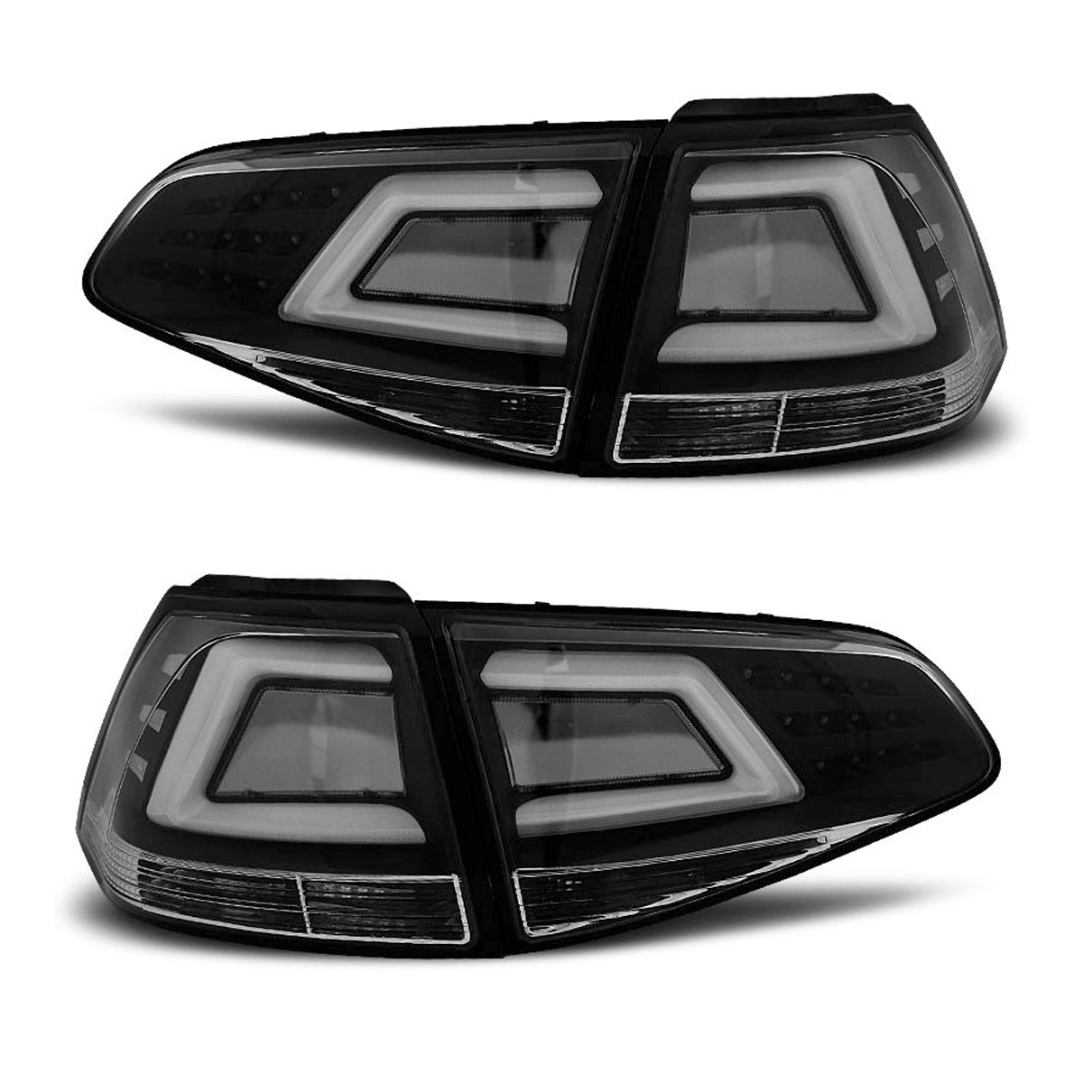 LED BAR Rücklichter Schwarz passend für VW Golf 7 13-17