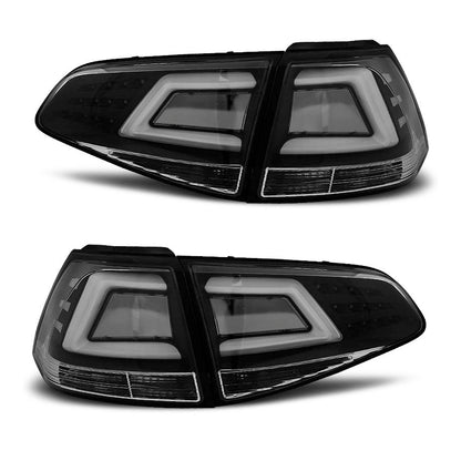 LED BAR Rücklichter Schwarz passend für VW Golf 7 13-17