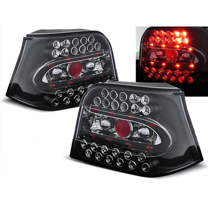 LED Rücklichter Schwarz passend für VW Golf 4 09.97-09.03