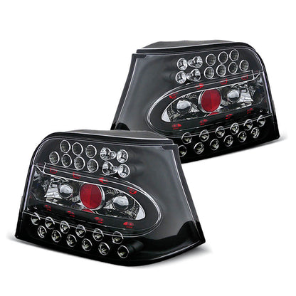 LED Rücklichter Schwarz passend für VW Golf 4 09.97-09.03