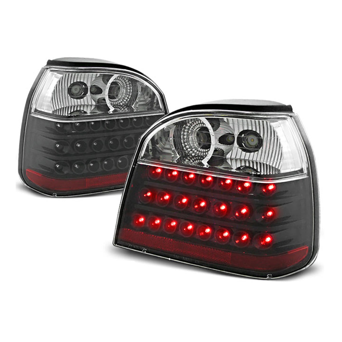 LED Rücklichter Schwarz passend für VW Golf 3 09.91-08.97