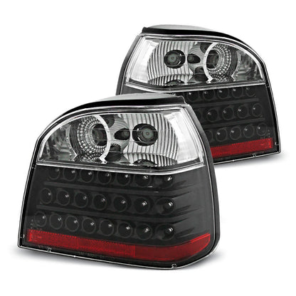 LED Rücklichter Schwarz passend für VW Golf 3 09.91-08.97