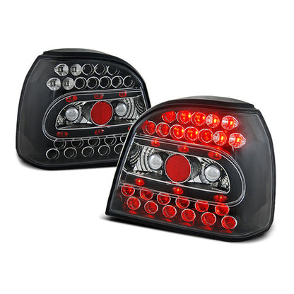 LED Rücklichter Schwarz passend für VW Golf 3 09.91-08.97
