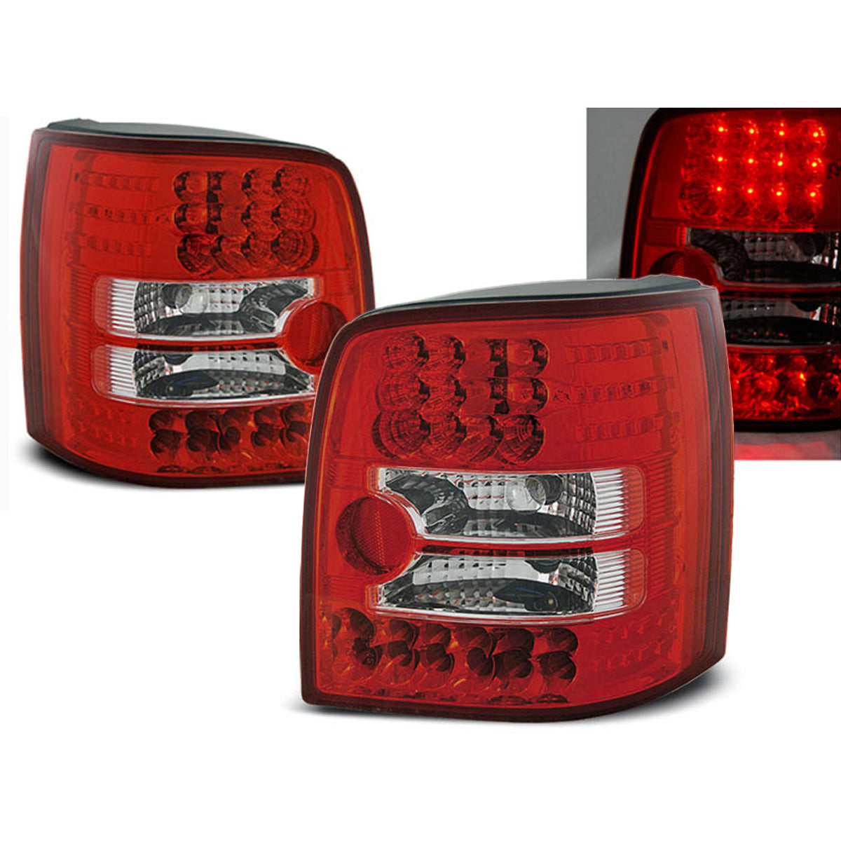 LED Rücklichter Rot Weiß passend für VW Passat B5 11.96-08.00 Variant
