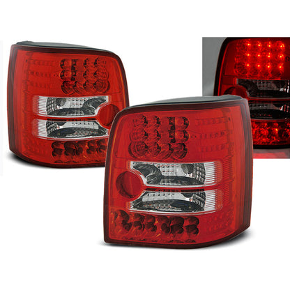 LED Rücklichter Rot Weiß passend für VW Passat B5 11.96-08.00 Variant
