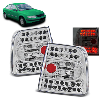 LED Rücklichter Chrom passend für VW Passat B5 11.96-08.00 Limousine