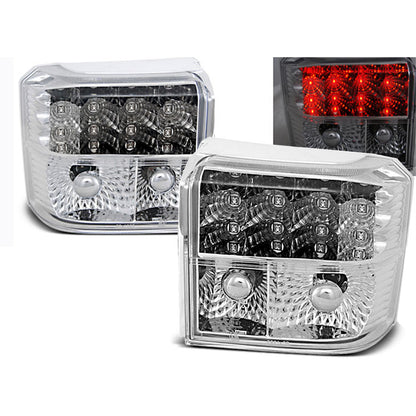 LED Rücklichter Chrom passend für VW T4 90-03.03