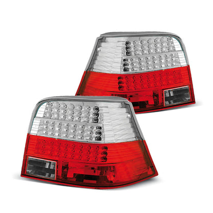 LED Rücklichter Rot Weiß passend für VW Golf 4 09.97-09.03