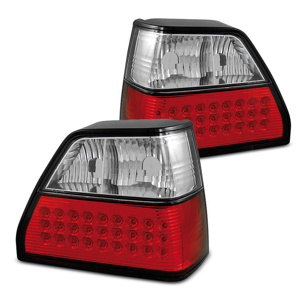 LED Rücklichter Rot Weiß passend für VW Golf 2 08.83-08.91