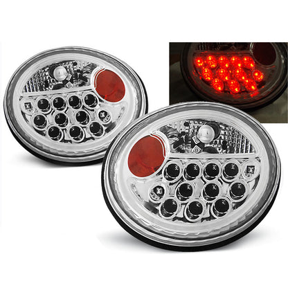 LED Rücklichter Chrom passend für VW New Beetle 10.98-05