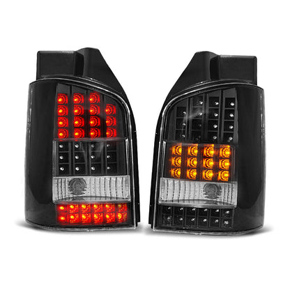 LED Rücklichter Schwarz passend für VW T5 04.03-09