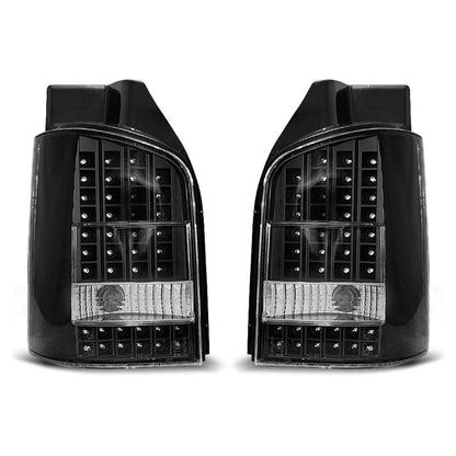 LED Rücklichter Schwarz passend für VW T5 04.03-09