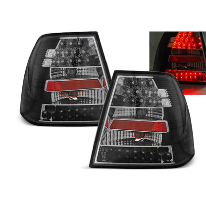 LED Rücklichter Schwarz passend für VW BORA 09.98-07.05