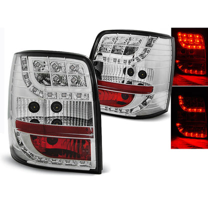 LED Rücklichter Chrom passend für VW Passat B5 96-00 Variant