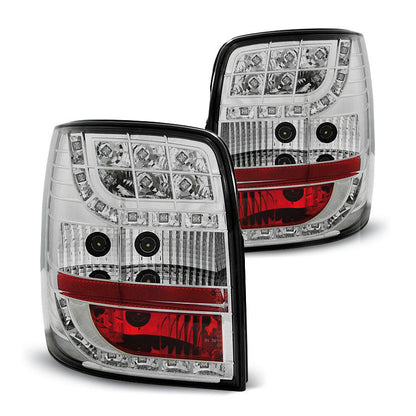 LED Rücklichter Chrom passend für VW Passat B5 96-00 Variant