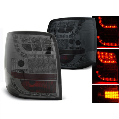 LED Rücklichter Smoke mit LED Blinker passend für VW Passat B5 96-00 Variant