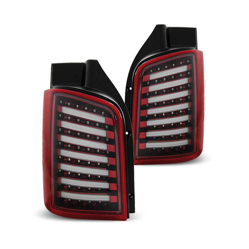 LED Rücklichter Rot Weiß passend für VW T5 04.03-09 / 10-15