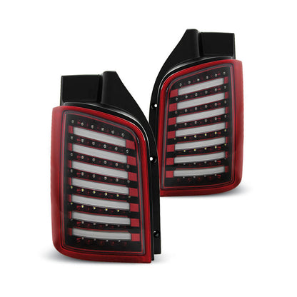 LED Rücklichter Rot Weiß passend für VW T5 04.03-09 / 10-15