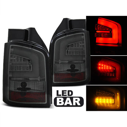 LED Leiste Rücklichter Smoke passend für VW T5 04.03-09