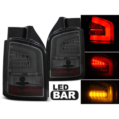LED BAR Rücklichter Rauch passend für VW T5 04.10-15