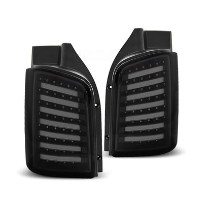 LED Rücklichter Rauch Schwarz passend für VW T5 04.03-09 / 10-15 Transporter