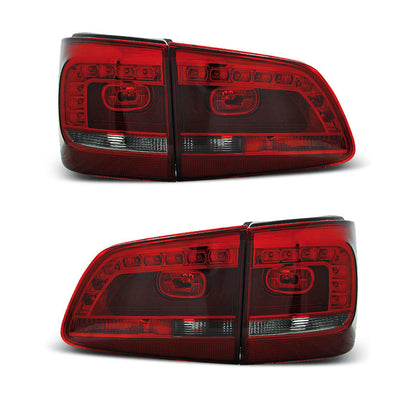 LED Rücklichter Rot Rauch passend für VW Touran 08.10-