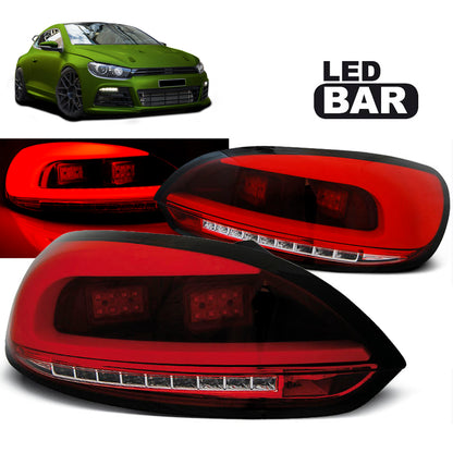 LED BAR Rücklichter Rot Weiß passend für VW Scirocco III 08-04.14