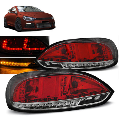 LED Rücklichter Rot Weiß passend für VW Scirocco III 08-04.14
