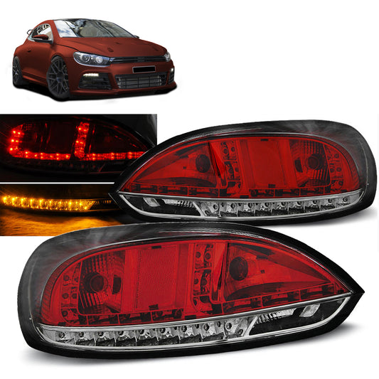 LED Rücklichter Rot Weiß passend für VW Scirocco III 08-04.14