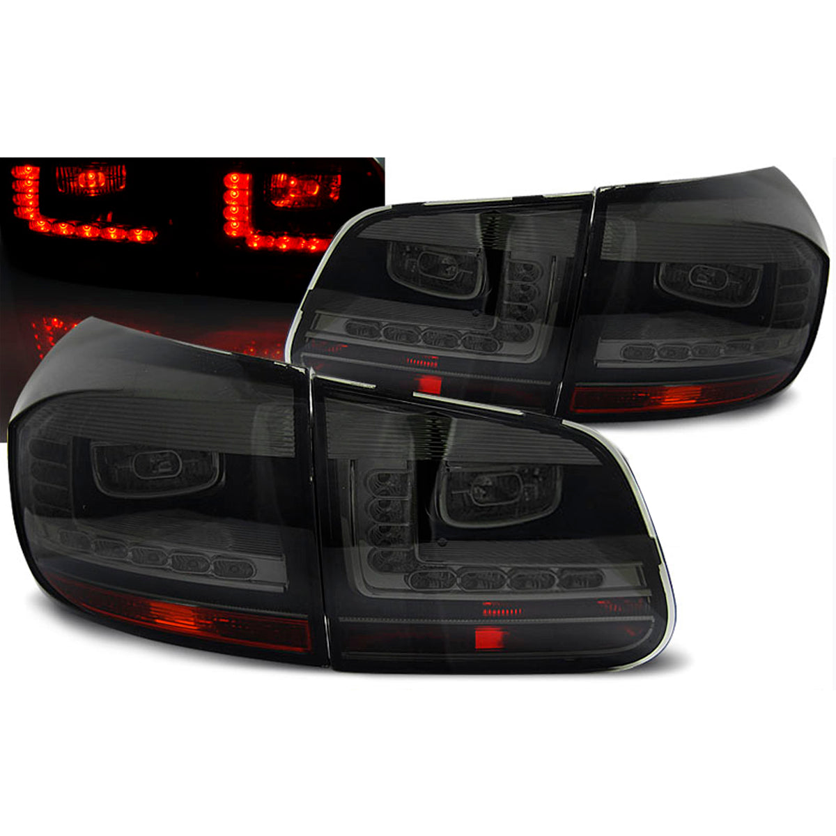 LED Rücklichter Rauch passend für VW Tiguan 07.11-12.15