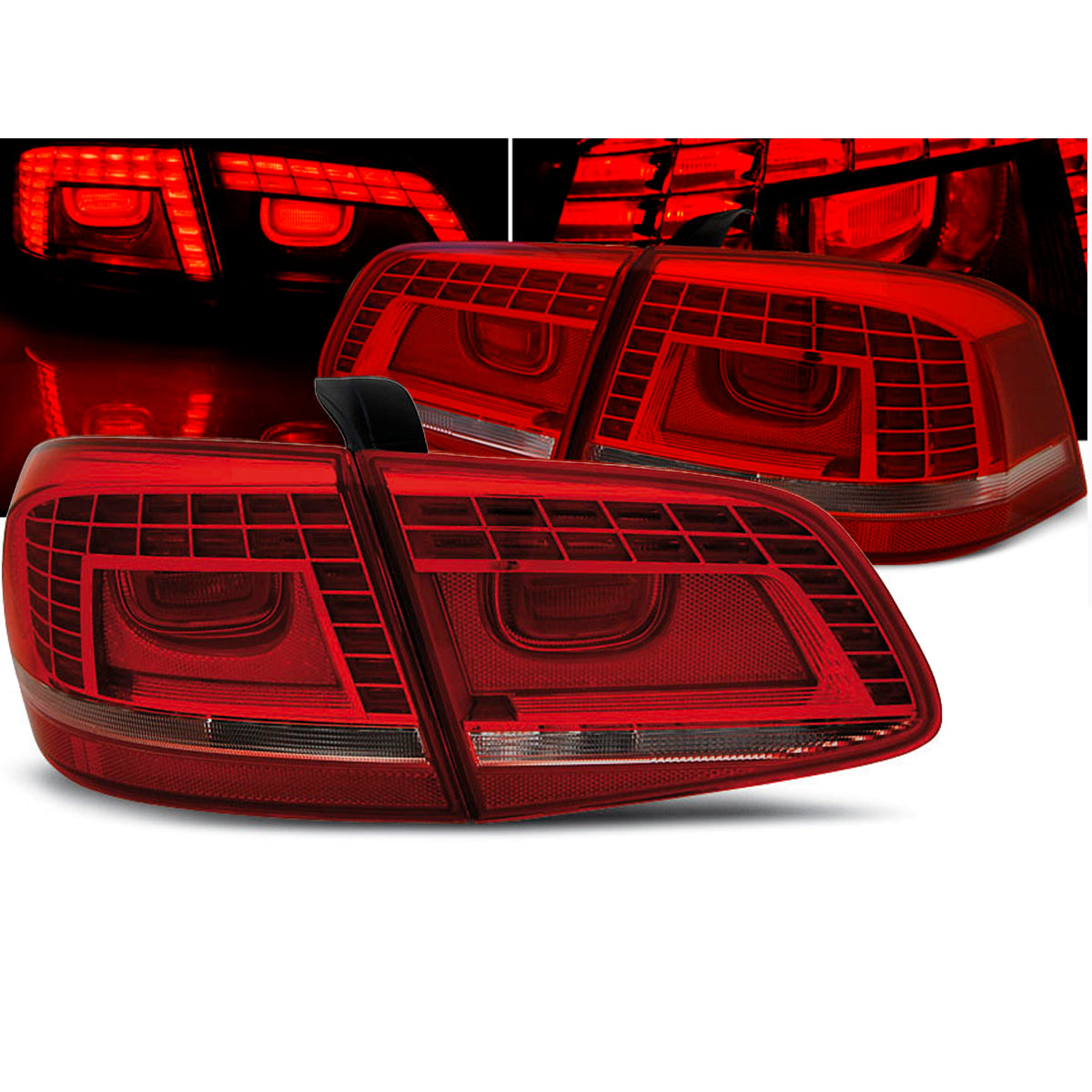 LED Rücklichter Rot Weiß passend für VW Passat B7 Limousine 10.10-10.14