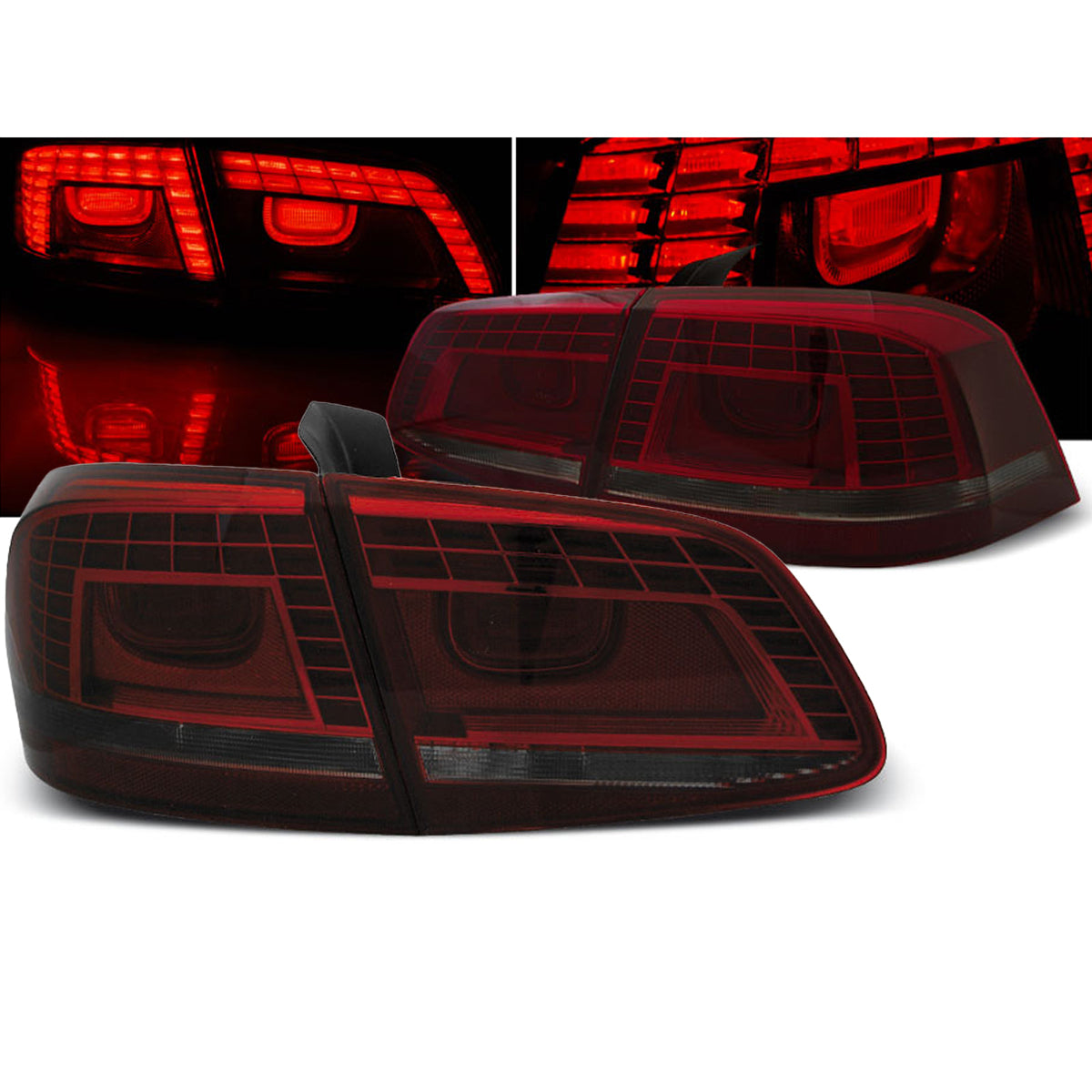 LED Rücklichter Rot Rauch passend für VW Passat B7 Limousine 10.10-10.14
