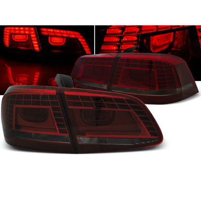 LED Rücklichter Rot Rauch passend für VW Passat B7 Limousine 10.10-10.14