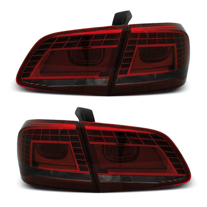 LED Rücklichter Rot Rauch passend für VW Passat B7 Limousine 10.10-10.14