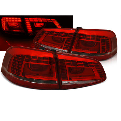 LED Rücklichter Rot Weiß passend für VW Passat B7 Variant 10.10-10.14