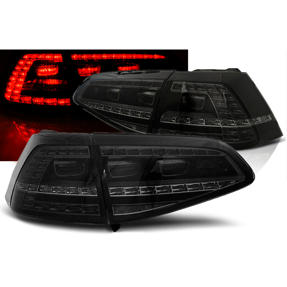 LED Rücklichter Sport Rauch passend für VW Golf 7 13-17