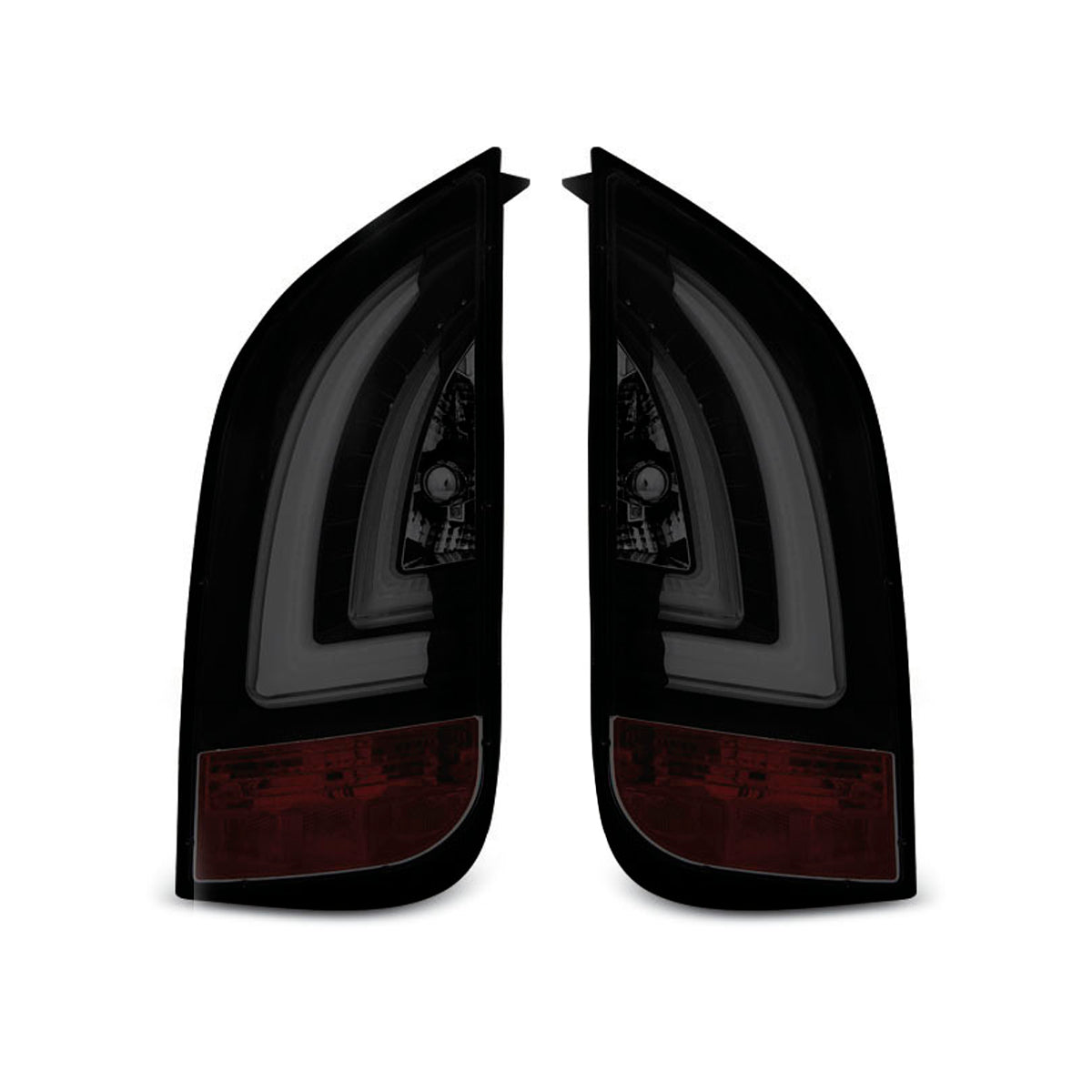 LED BAR Rücklichter Rauch Schwarz passend für VW Up! 3.11- / Skoda Citigo 12.11-