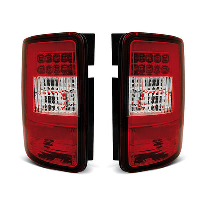 LED BAR Rücklichter Rot Weiß passend für VW Caddy 03-03.14