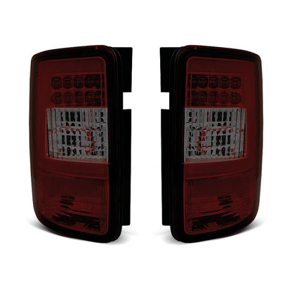 LED BAR Rücklichter Rot Rauch passend für VW Caddy 03-03.14