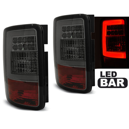 LED BAR Rücklichter Rauch passend für VW CADDY 03-03.14