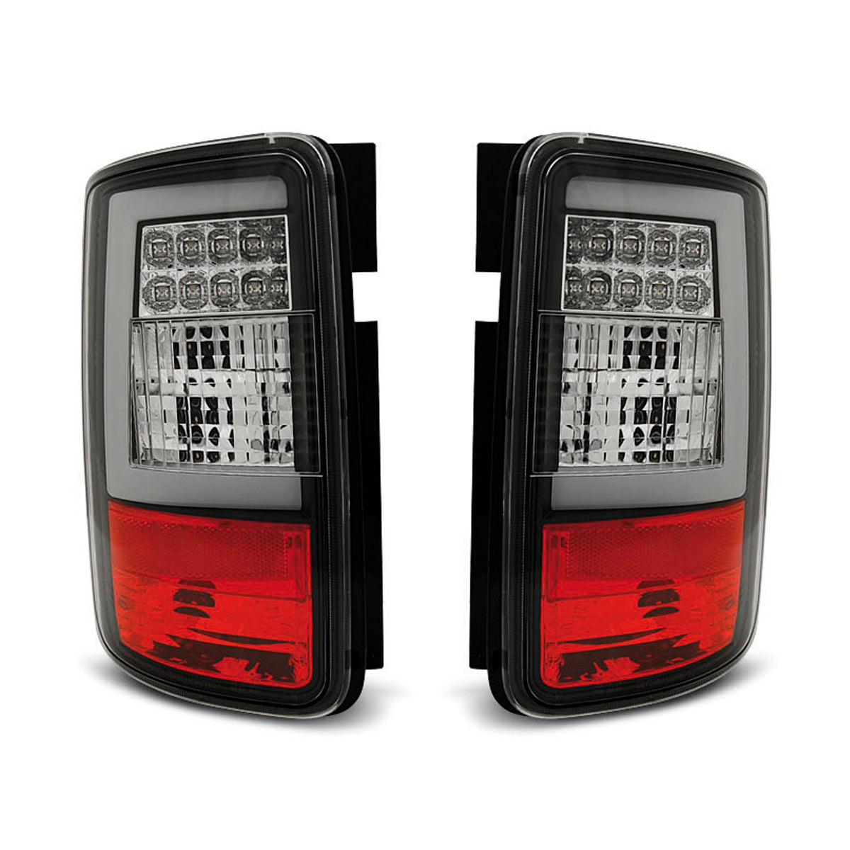 LED BAR Rücklichter Schwarz passend für VW CADDY 03-03.14