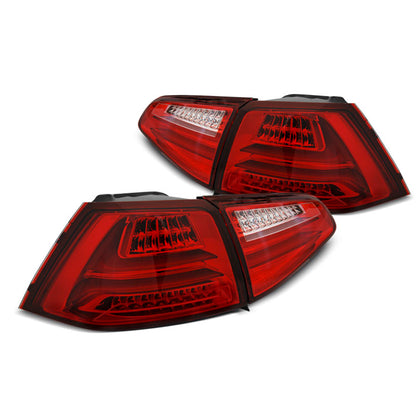 LED BAR Rücklichter Rot Weiß passend für VW GOLF 7 13-17