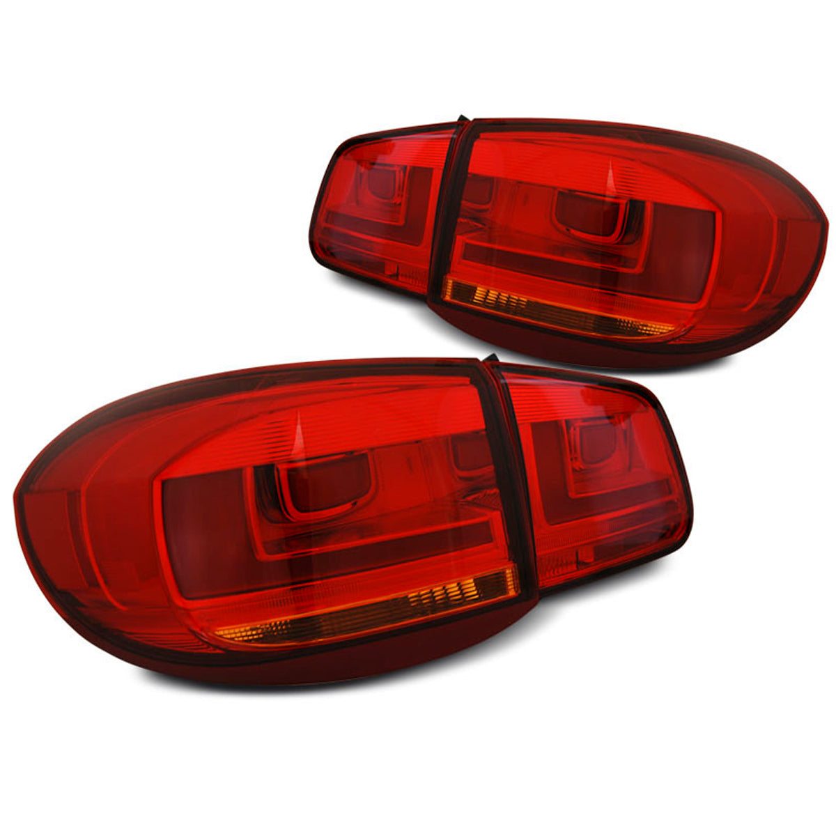 LED BAR Rücklichter Rot passend für VW TIGUAN 07-07.11 Rot LED BAR