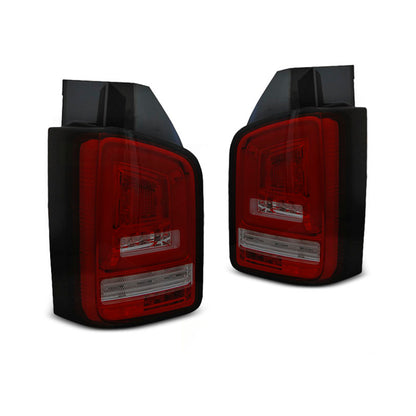 LED BAR Rücklichter Rot Rauch SEQ passend für VW T6 15-19 TR